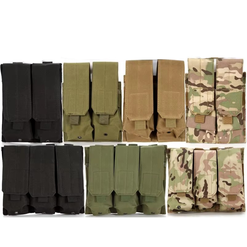 Magazine Holder Rack - M4 M16 Molle マガジンポーチダブルトライプル Mag ホルダーウエストバッグ屋外狩猟ベスト