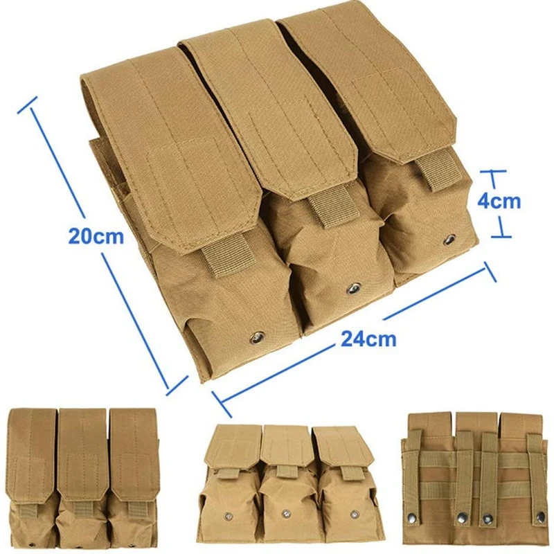 M4 M16 Molle マガジンポーチダブルトライプル M - Magazine Holder Rack のレビューと価格